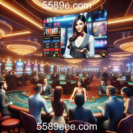 A Ascensão dos Cassinos Ao Vivo em 5589e.com